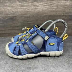 KEEN Seacamp Sandals Kids Size 13 Toddler Blue Closed Toe Walking